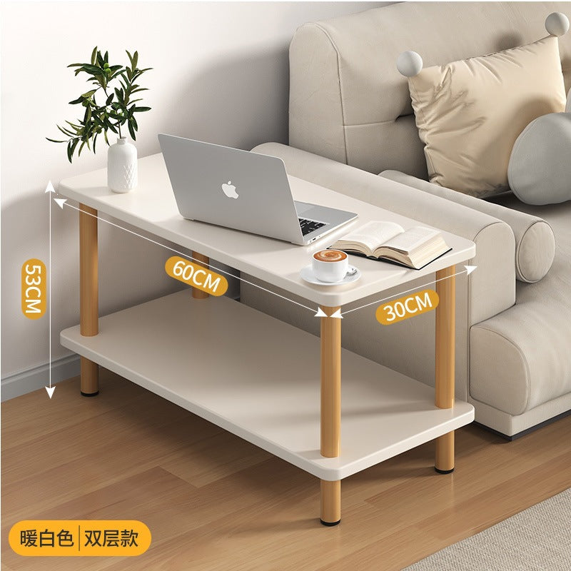 Sofa center small coffee table office side cabinet side table accessible luxury rectangular side table tea table square table table