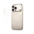 Suitable for apple 17promax magnetic phone case that instantly turns into iphone 17 frosted protective case, compatible with all models