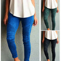 2025ebay fashion women's fashioncasualsilm tight elastic pants in stock