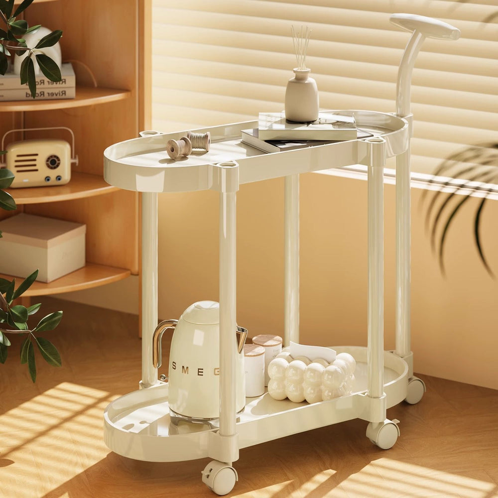 Mobile kitchen cart, simple side table, household living room side table, corner table, bathroom shelf, small trolley