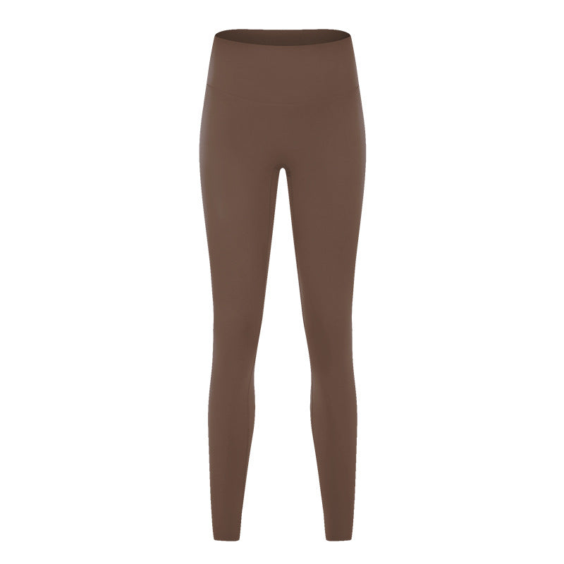 New high-waisted, seamless yoga leggings - barely-there feel, lifts your butt, no camel toe - perfect for running, fitness, and yoga (style 19108)