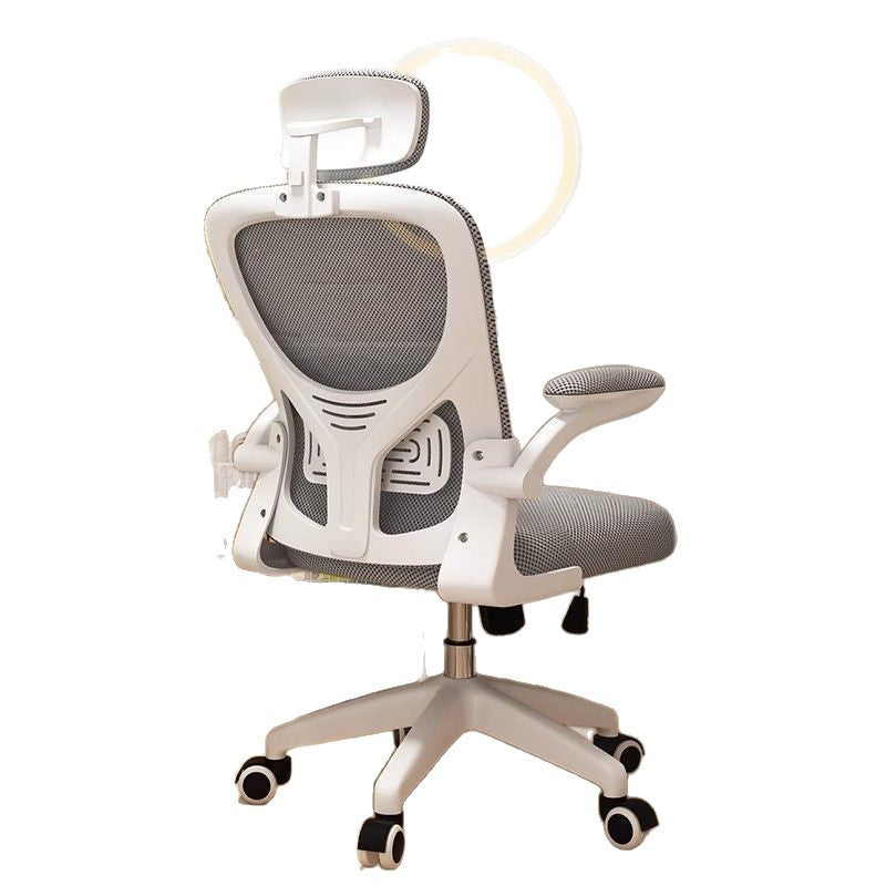 Ergonomic computer chair - comfortable home & dorm desk chair for extended sitting, student gaming chair, reclining bedroom chair