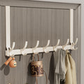 Entry door storage rack, punch-free door-back bag and umbrella storage rack, punch-free wall-mounted door-back hook