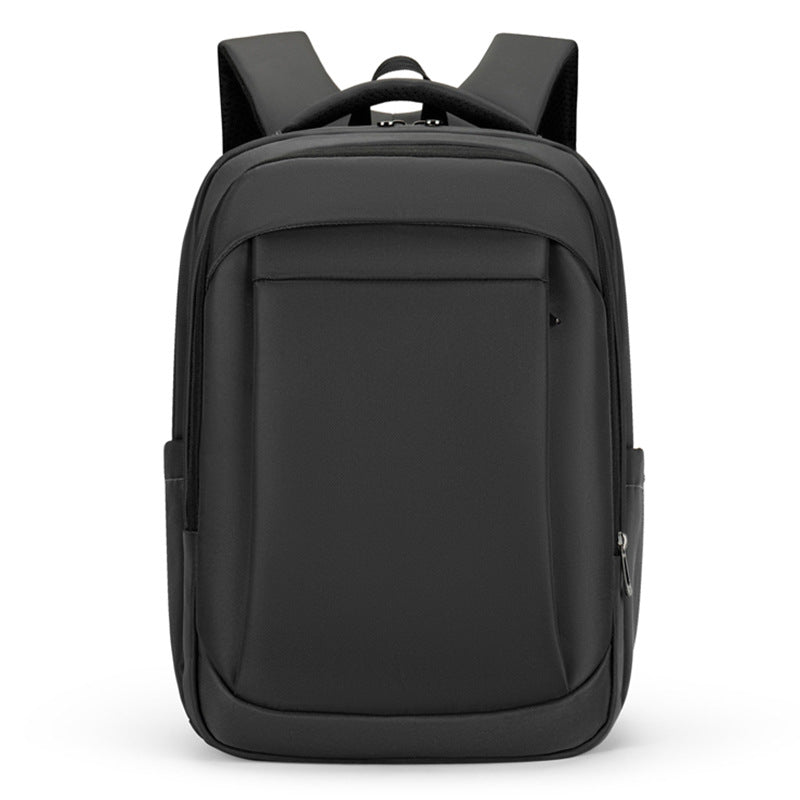 Cross-border wholesale business backpack, large-capacity simple general-purpose computer bag, the same for men and women, business travel backpack