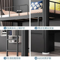 Double bunk bed, ideal for student dorms, employee housing, or hotel/apartment dormitories. features a sturdy iron frame and is suitable for both upper and lower bunks
