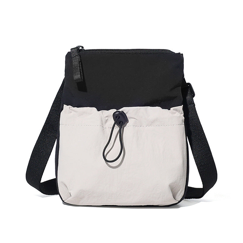 New Portable Dopamine Shoulder Messenger Bag Multifunctional Casual Commuter Mobile Phone Carry-on Sundries Storage Bag