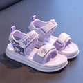 Girls' sandals & princess shoes: new  summer collection - stylish soft-soled beach sandals for girls, anti-slip baby slippers