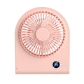 2024 new cross-border desktop lightweight fan, portable outdoor fan, usb foldable digital display fan - customizable