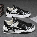 Trendy men's winter sneakers: versatile, sporty, casual, platform, unique design, thick sole, youth fashion