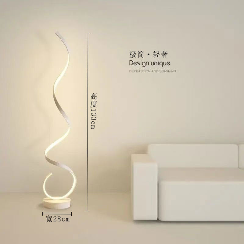 Floor lamp ins style scandinavian designer living room sofa next to simple bedside ambient light creative stylish export lamp