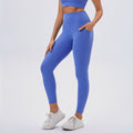 Eco-friendly fabric backless compression yoga set for women - tank top & leggings - high-intensity outdoor sports & fitness wear - suitable for wearing outdoors