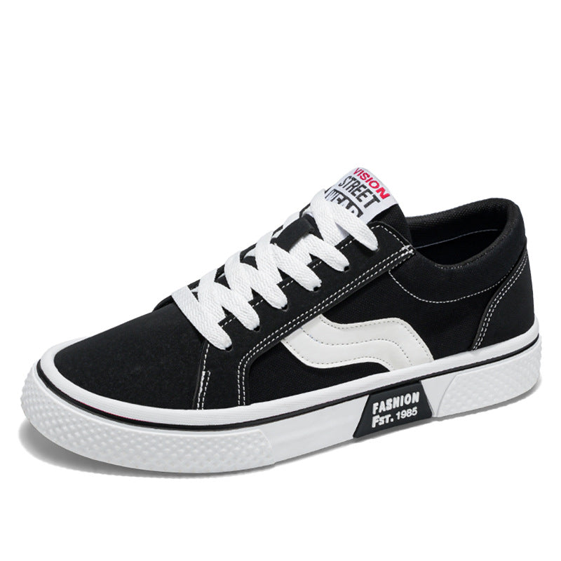Men's 2026 spring new arrival: breathable, versatile skate shoes - soft sole, casual, sporty, trendy, and stylish canvas sneakers