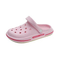 Personalized new arrival rubber and plastic feel fashion men's and women's clogs, lightweight non-slip toe shoes, inner and outer wear sandals