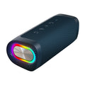 New wireless bluetooth speaker with rgb lighting, deep bass, high volume, portable outdoor fabric waterproof speaker