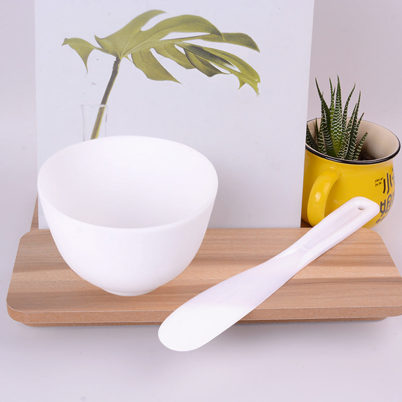 Directly from the manufacturer, the new silicone mask bowl adjustment film stick 2-piece set beauty salon DIY spa tools