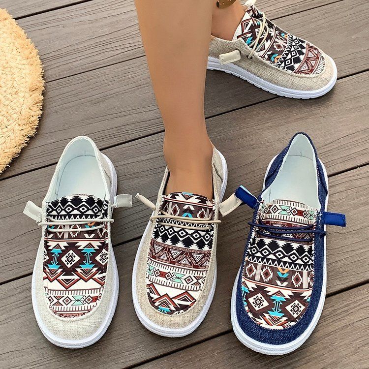 canvas loafers women's  flats casual shoes women's cloth shoes support /shein dropshipping