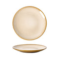 Retro high-looking ceramic stylish dessert plate shallow plate restaurant hotel cooking plate steak western food plate snack plate
