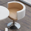 Lift and rotate casual sofa chair modern casual color matching negotiation chair for home bar reception computer chair
