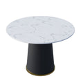 Manufacturer wholesale simple round casual scandinavian round table living room negotiation hotel office b&b popular dining table