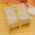 1pcs middle eastern trendy fashion snowflake square luxury bracelet dubai arabian african new design