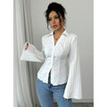 Real shot of export cross-border independent station 1688 foreign order  hot-selling waist shirt