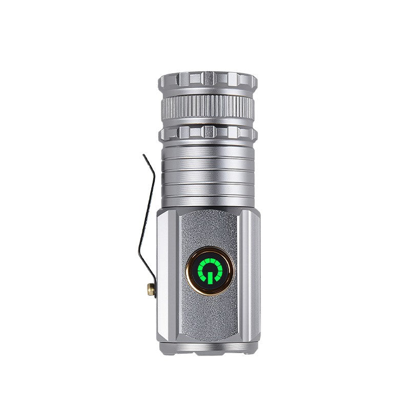 Cross-border new LED strong light long-distance flashlight super bright mini portable small flashlight, outdoor multi-function clip hat light