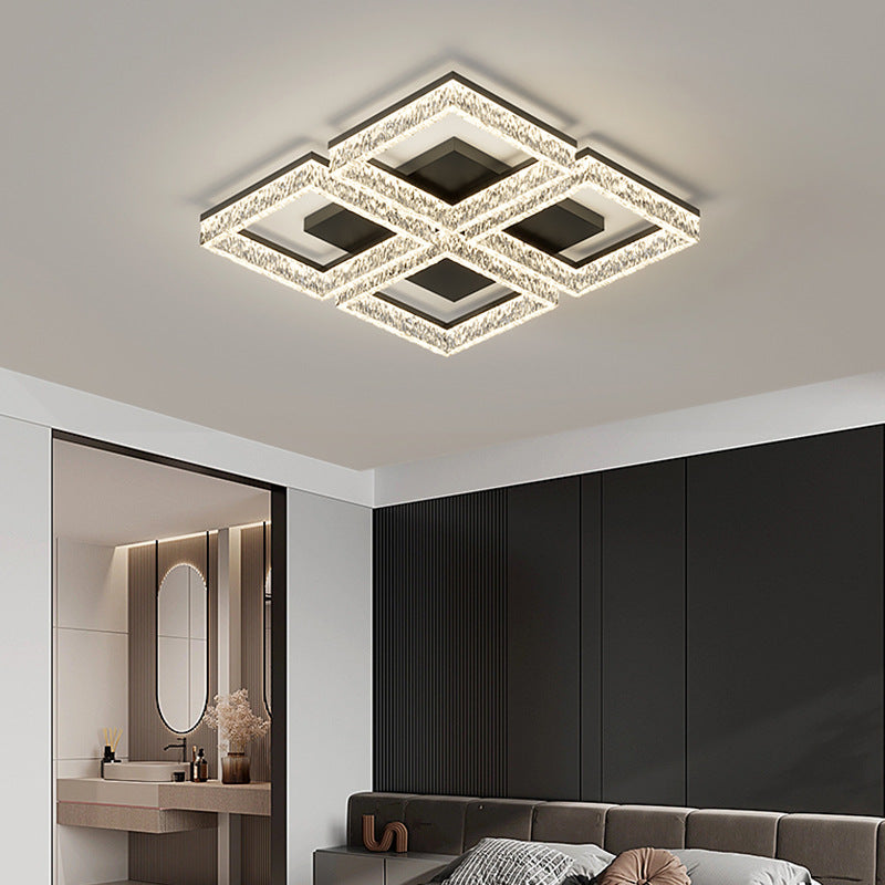 [Strict selection] 2025 new modern simple atmospheric ceiling lamp Nordic light luxury high-end ice crack lamp