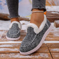 winternew arrivalthick sole snow boots for women fleece-linedthickened fur heattechplus size cross-border sewn bag women's cotton shoes