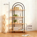 Black with wood color, length 100cm, width 30cm, height 157cm