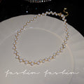 Vintage french-style pearl design - x1009 gold