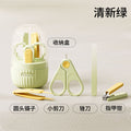 Shield dad anti-pinch baby nail clippers set - portable nail clippers & file for infants and children