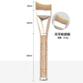 Diamond crescent one-character foundation brush, no-powder flat bottom makeup brush, peak hair magic traceless foundation brush, makeup brush