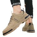 Men's shoes 2025 new spring breathable versatile casual trendy shoes men's work safety lightweight athletic sneakers