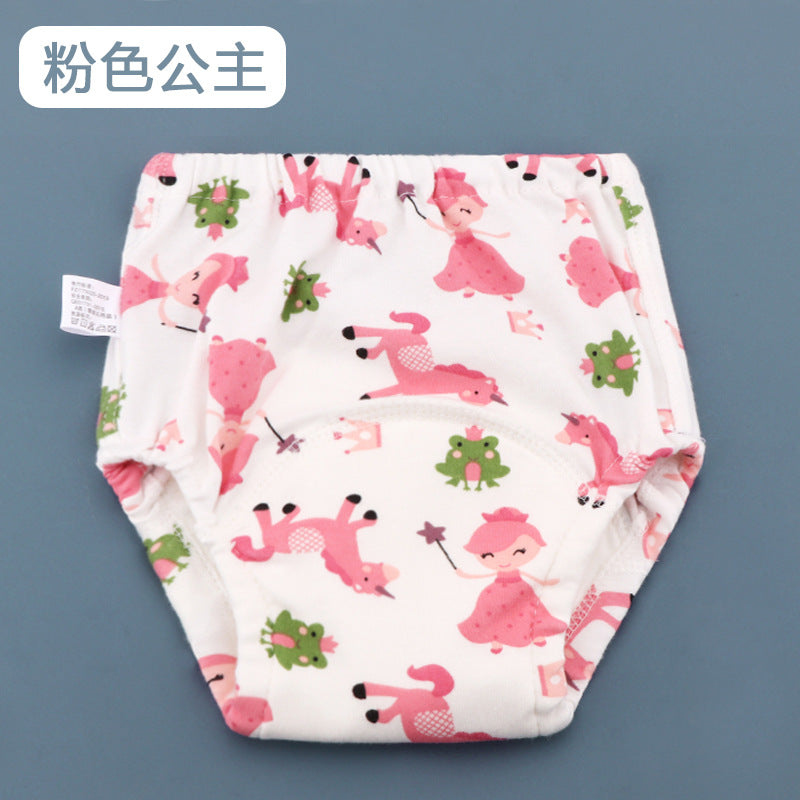 Wholesale washable six-layer gauze diaper pocket learning pants baby cloth diapers breathable diaper baby training pants