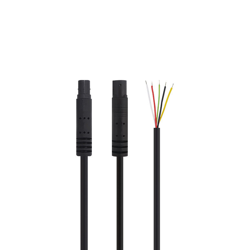 Applicable to BMW cable reversing camera cable, car 8P male and female head 5-core cable 8-pin camera cable