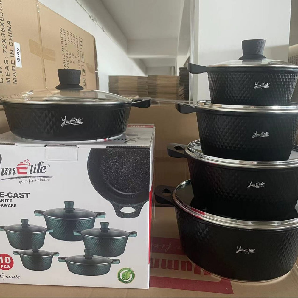 10pcs suit soup pot rongfa