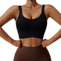 European and american new high-intensity sports bra for women - summer cloud-like yoga tank top, push-up, beautiful back, shockproof sports underwear