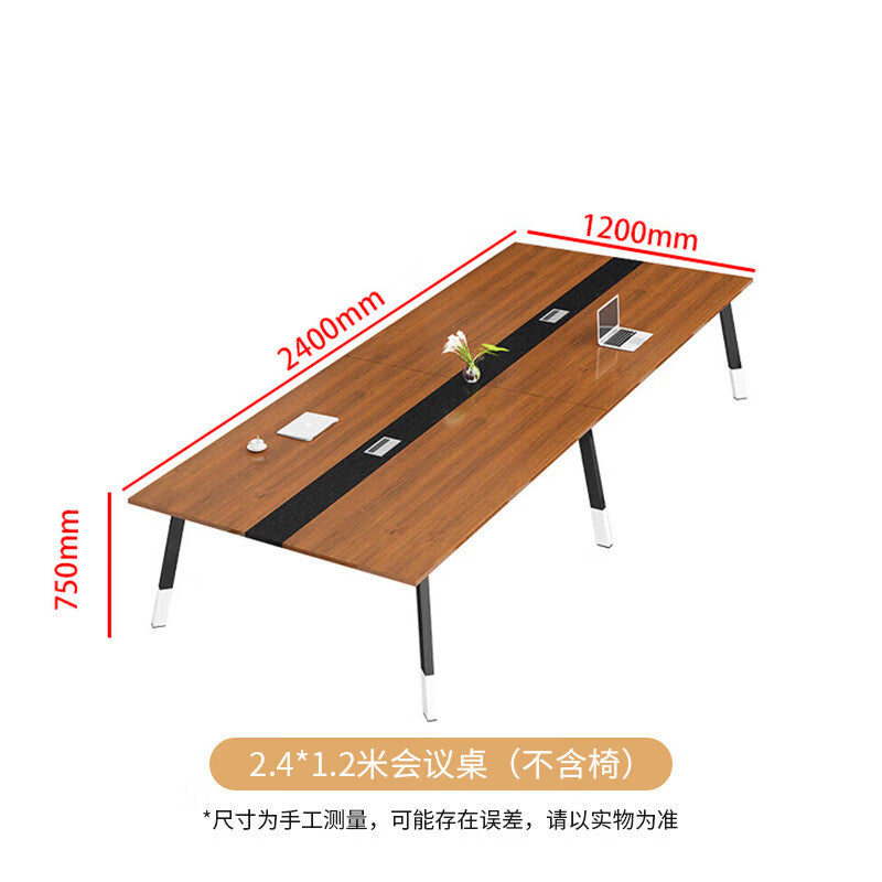 Saint-li conference table - minimalist long table for negotiation, training, and office use