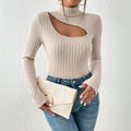 Amazon cross-border women's fashion: european and american style, young and mature t-shirt -  spring/summer new collection, elegant, slim-fit, and figure-flattering cropped top