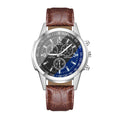 New fashion business leather belt watch for men, student geneva quartz wristwatch, men's watches - in stock & wholesale