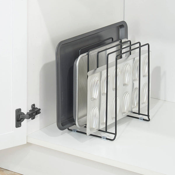 temu Xiyin, kitchen cabinets, large storage tray storage rack, frying pan, lid