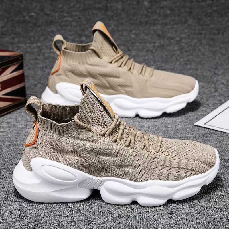 Men's spring new arrivals: breathable, lightweight, mesh casual shoes - versatile dad shoes for outdoor running and trendy athletic wear