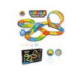 New arrival cross-border assembleable kids toys cool luminous track toy car lighting toys patchwork track piece