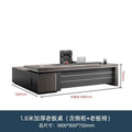 1.8m thickened boss table + chair