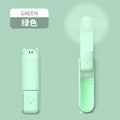 Handheld fan kids foldable manual small fan cartoon hand press hand fan kids halter electric fan in stock