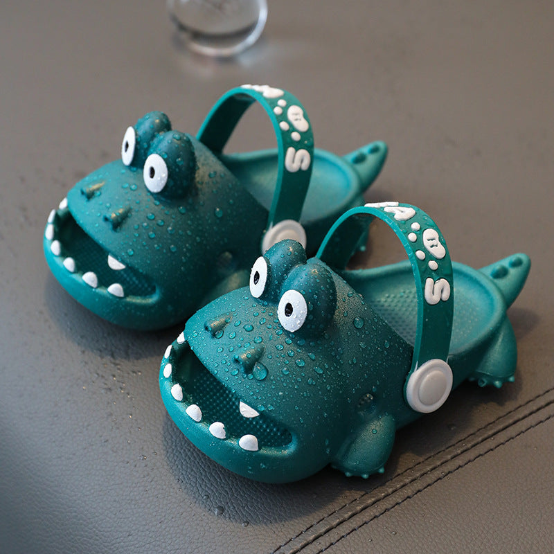 New arrivalkids slippers summer men's and women's cute cartoon clogs home non-slip toe shoes fashionoutwear sandals