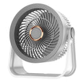 desktop circulation fan multi-functional household fan student dormitory voice digital display hanging neck strong wind wholesale