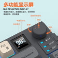 Dazzling silver fox k920 wireless bluetooth dual-mode mechanical feel keyboard and mouse combo with display knob and tri-color design