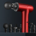 Fascia gun massager lcd screen handheld massage gun muscle relaxation massager impact fascia gun cross-border wholesale