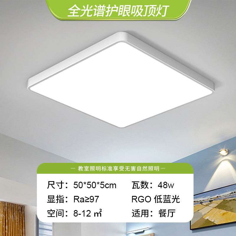 Living room ceiling light led round modern simple bedroom light household ultra-thin aisle balcony lighting wholesale Zhongshan